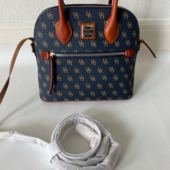 Dooney & Bourke Gretta Domed Satchel - Picture 7 of 8